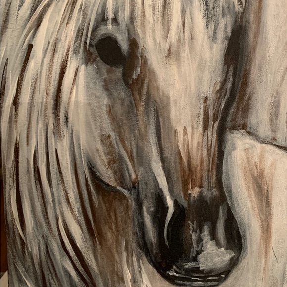 Hand crafted painting of a horse by DJ. - Picture 2 of 3